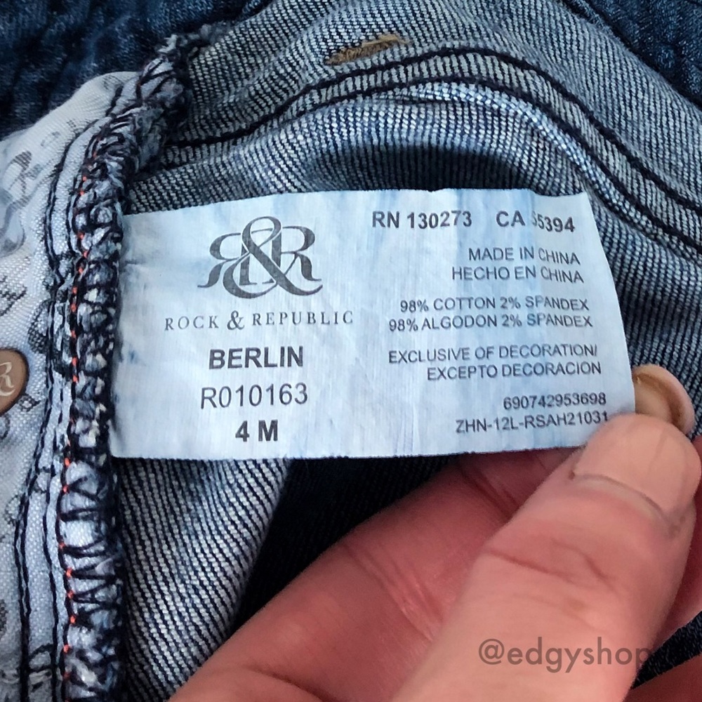 Rock & Republic | Berlin Box Car Skinny Jeans - Picture 6 of 7